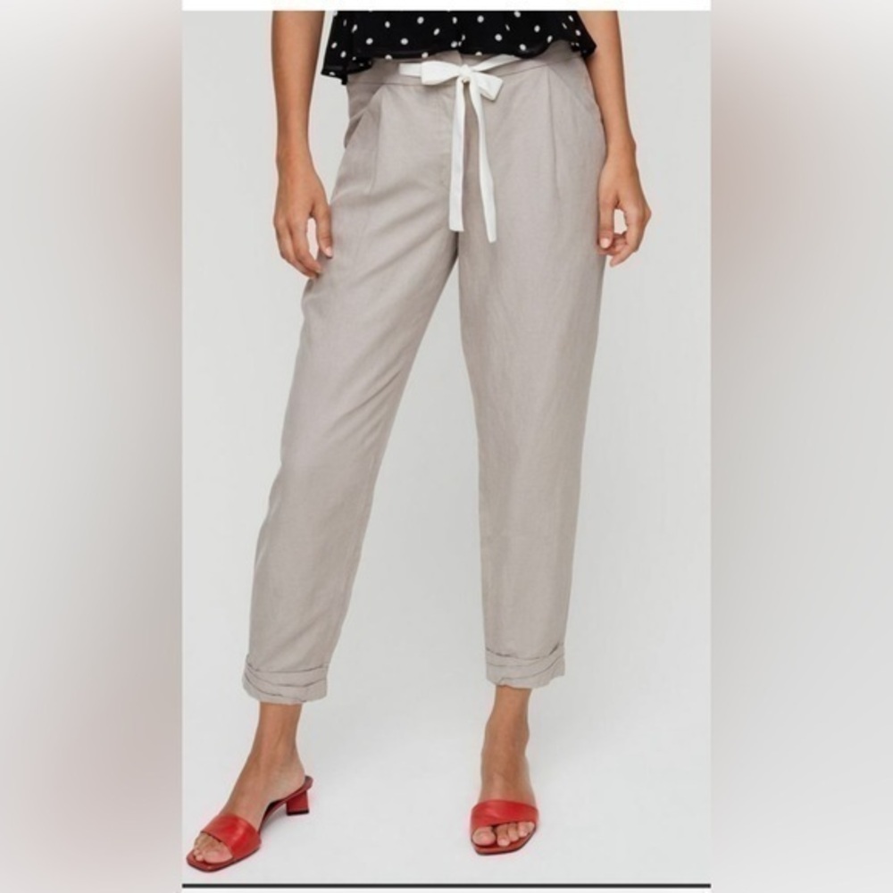 Sale — WILFRED Gray Leisure Pants, 00